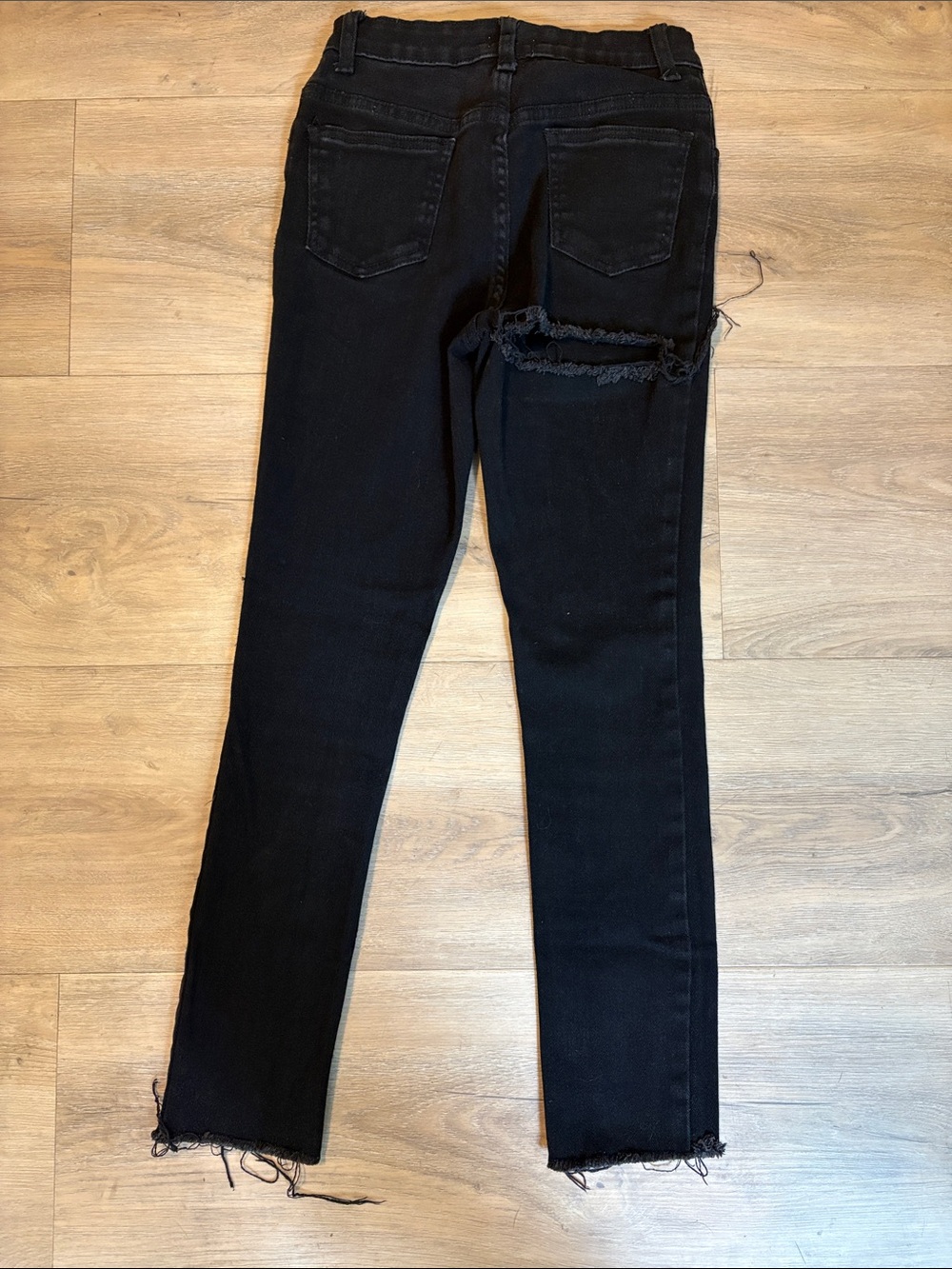 Tobi Black Skinny High-Rise Jeans